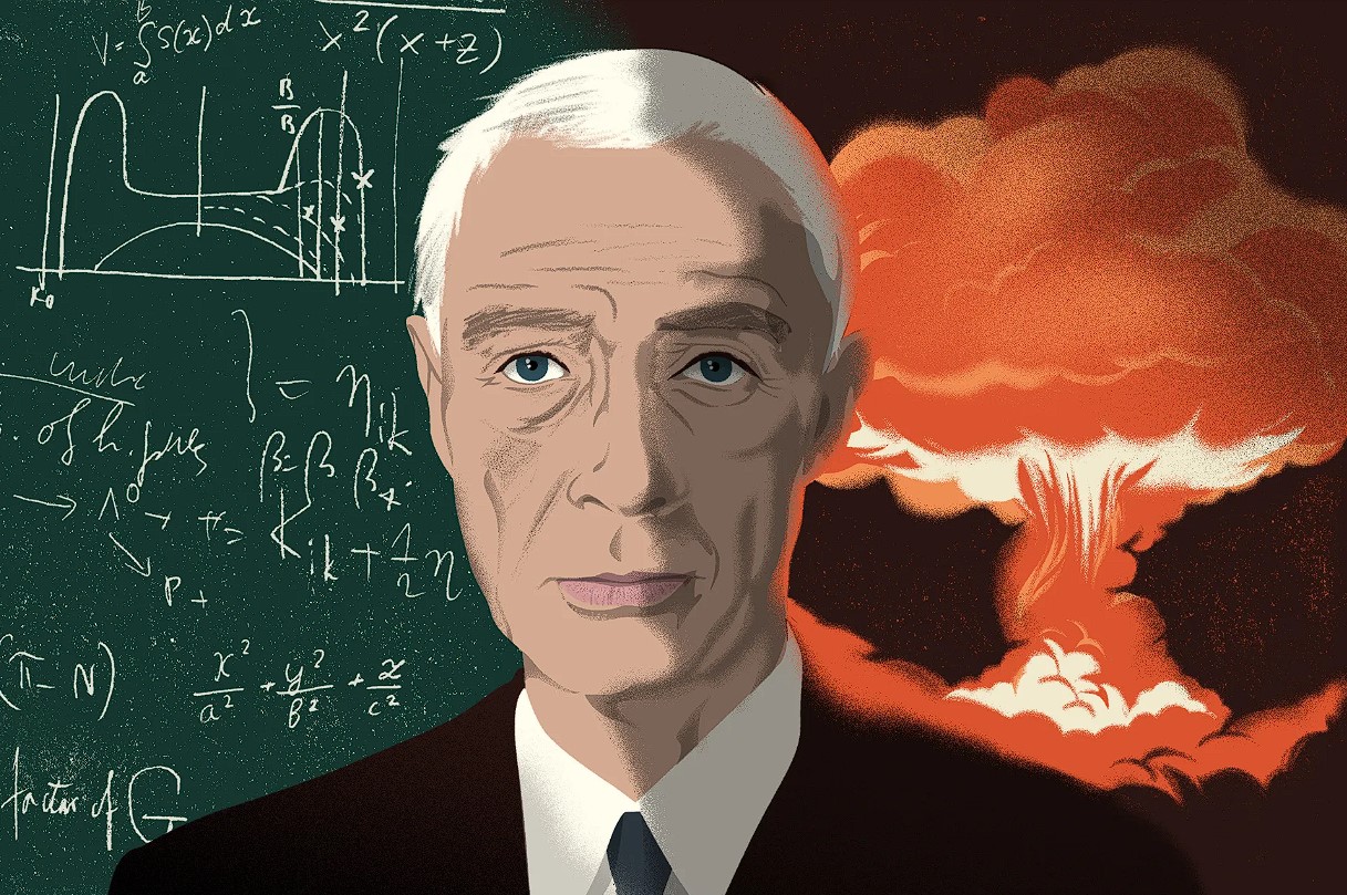An illustration of Oppenheimer